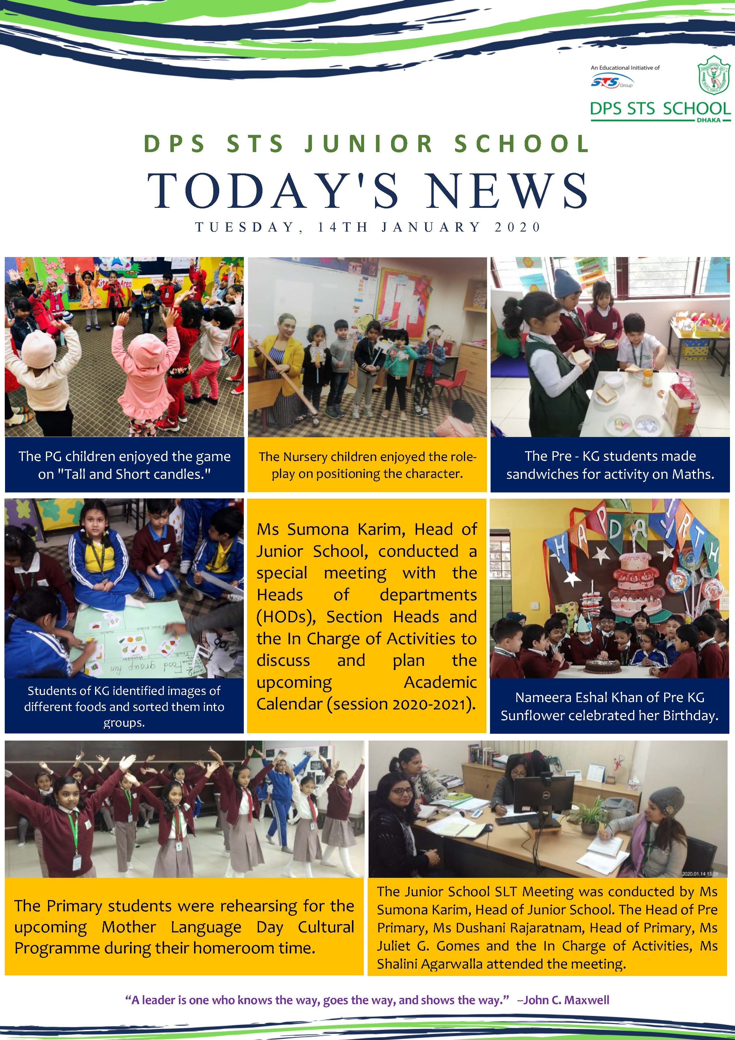 Dps Sts School Calendar 2023 24 Junior